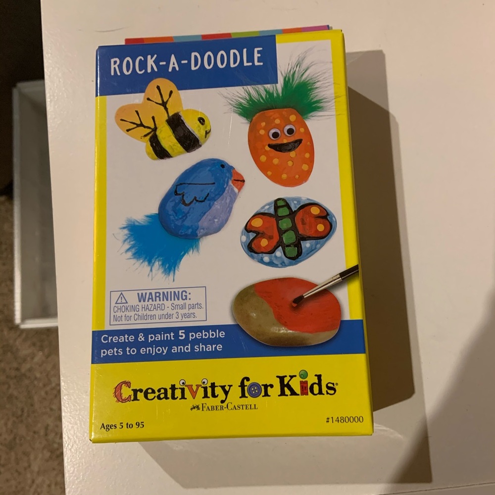 NiB Creativity for Kids Rock Painting Kit